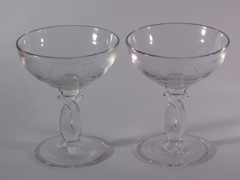 #5040 Lariat oyster coctail 4.5 oz. crystal 1947-1957